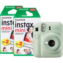 Delixa Mini 12 Şipşak Fotoğraf Makinesi, 40 Çekim, Nane Yeşili
