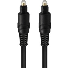 Delixa 10 Metre Optik Kablo, Dijital Ses Kablosu, Optical Ses Kablo, Dijital Optik Kablo