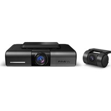 Delixa Finevu GX4K Ultra Hd 4K 2ch Wi-Fi Türkçe 2 Kameralı Araç Kamerası