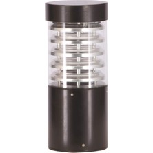 Delixa Avonnı BSU-68154-BSY-K Siyah Elektrostatik Toz Boyalı Dış Mekan Aydınlatma, E27, Aluminyum, Polikarb
