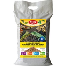 Delixa Bonnynice Bonny Nice Doğal Çam Pellet Sürüngen Taban Malzemesi 5 kg 9 Lt (1 Adet)