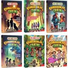 Delixa Kahramanlar Takımı – 6 Kitaplık Macera ve Gizem Serisi | Çocuklar Için Sürükleyici Hikayeler | 9-12