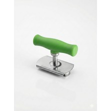 Delixa Kavanoz Kapağı Açıcı – Ayarlanabilir Metal Kavanoz Açacağı, Ergonomik Silikon Saplı, Güç