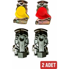 Aydın Siboplu Hava Kaplini M16X1.5 Tır Çekici Tarafı Sarı/kırmızı (2ADET)