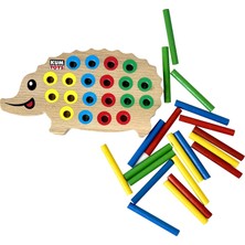 Delixa Kumtoys Oyuncak Kirpi Bul Tak