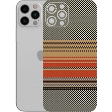 Kapps Iphone 12 Pro ile Uyumlu Rainbow Serisi Premium Arka Kapak Kaplama(Kenarlar Yoktur!)