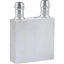 Delixa Alüminyum Sıvı Su Cpu Isıtma Soğutma Bloğu 40X40MM