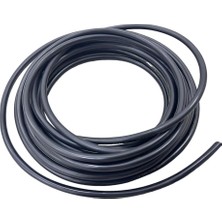 Delixa 3x2,5 mm Cca Ttr Siyah Renk Kauçuk Topraklı Seyyar Elektrik Kablosu (5 Metre)