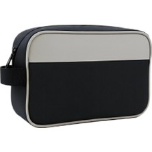 Delixa Erkek Kozmetik Çantası-Tıraş Çantası-Seyahat Çantası-Makyaj Çantası-Traş-El Çantası-Handbag