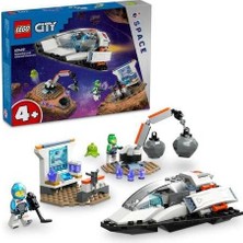 LEGO® City Uzay Gemisi ve Asteroit Keşfi 60429 - 4 Yaş & Üzeri Çocuklar için Yaratıcı Oyuncak Yapım Seti (126 Parça)