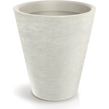 Delixa Tubra Round Uzun Plastik Saksı