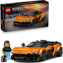 Delixa Speed Champions Mclaren W1 Gerçek Süper Araba 77257-9 Yaş ve Üzeri Çocuklar Için Mclaren Kıyafe