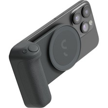 Delixa Shiftcam Snapgrip Pro - Qi2 Kablosuz Şarj, Kablosuz Deklanşör Düğmesi ve Manyetik Montajlı Telefon K