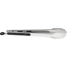 Delixa Epinox Barbekü Mangal Izgara Maşası, Paslanmaz Çelik, 25 cm