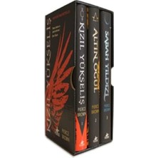 Delixa Kızıl Isyan Serisi Özel Kutulu Set 3 Kitap Takım Ciltli