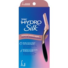Delixa Schick Hydro Silk Dermaplaning Değnek, Dermaplaning Aleti, Yüz Için, 6 Dolum Bıçaklı | Dermaplane Tı