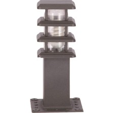 Delixa Avonnı BSU-68149-GR-K Gri Elektrostatik Toz Boyalı Dış Mekan Aydınlatma, E27, Aluminyum, Polikarbon/