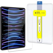 Delixa Tablet Ile Uyumlu Hizalama Aparatlı ve Takılırken Camın Altında Kesinlikle Toz Bırakmayan D
