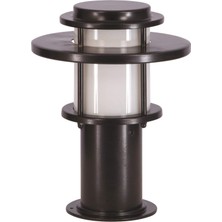 Delixa Avonnı BSU-68147-BSY-K Siyah Elektrostatik Toz Boyalı Dış Mekan Aydınlatma, E27, Aluminyum, Polikarb
