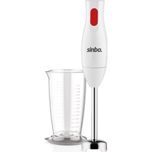 Delixa SHB-3102 El Blenderi Çubuk Blender, Paslanmaz Çelik Uç, Ölçü Kabı Dahil, Çorba Sos Püre Smooth