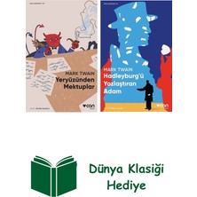 Can Yayınları Mark Twain 2 Kitap Seti + Dünya Klasiği Hediye