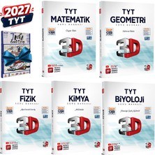 3D Yayınları 2027 Tyt 3D Matematik-Geometri-Fizik-Kimya-Biyoloji Detaylı Video Çözümlü Soru Bankası Seti