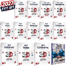 3D Yayınları 2027 Tyt Tüm Dersler-Ayt Sözel Dersler Video Destekli Defter Seti