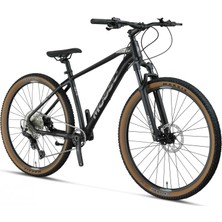 Mosso Black Edıtıon-29 Deore Erkek Dağ Bisikleti 406H Hd 29 Jant 12 Vites Mat Siyah Chrome