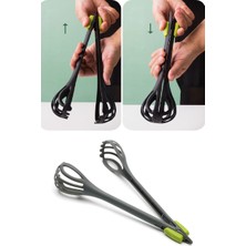 Hereveoyuncak Paslanmaz Mutfak Maşası - 27 cm Mangal Baarbekü Maşası