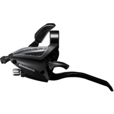 SHIMANO Shımano Vites Fren Kolu Sol 3V ST-EF500 Siyah