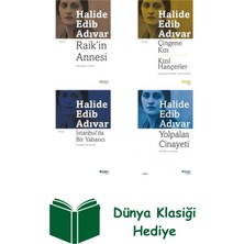 Can Yayınları Halide Edib Adıvar 4 Kitap Seti + Dünya Klasiği Hediye