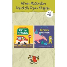 Uçan Kitap 2-5 Yaş Ali'nin Maceraları Seti - Tak Çıkar Hareketli Pop-Up Oyun Kitapları (2 Kitap Takım)