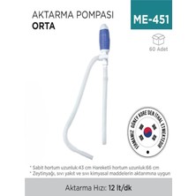 İnci Çelik Aksesuar Aktarma Pompası Orta (Dp 15)