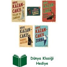 Can Yayınları Nikos Kazancakis 5 Kitap Seti + Dünya Klasiği Hediye