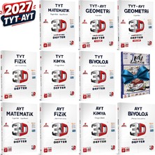 3D Yayınları 2027 Tyt-Ayt 3D Matematik-Geometri-Fizik-Kimya-Biyoloji Video Destekli Defter Seti