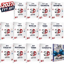3D Yayınları 2027 Tyt Tüm Dersler-Ayt Eşit Ağırlık Dersleri Video Destekli Defter Seti