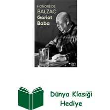 Can Yayınları Goriot Baba-Fotoğraflı Klasik + Dünya Klasiği Hediye