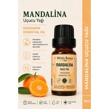 Minia Bahçe Mandalina Uçucu Yağı – 10 ml | Saf ve Katkısız BitkiselUçucu Yağ