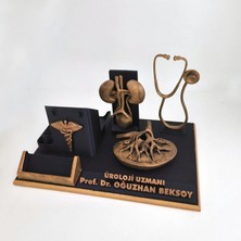 Hediyemix Kişiye Özel Üroloji Doktoru Masaüstü İsimlik Kartvizitlik - Doktora Özel Hediye