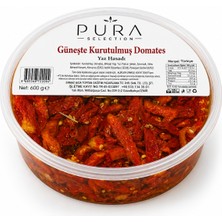 Pura Selection Güneşte Kurutulmuş Domates Yaz Hasadı 600 gr