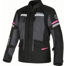 Scoyco JK122K Motosiklet Montu Çocuk 4 Mevsim Oxford 600-D Dayanıklı Kumaş Motorcu Mont Kids Black