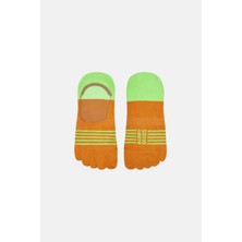 Happy Socks - Turuncu Parmaklı Babet Çorap