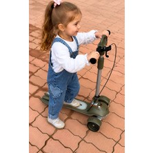 Prego Rapid Scooter | Bluetooth Müzik Bağlantılı, El Frenli, 5 Kademe Yükseklik Ayarlı Katlanabilir Scooter