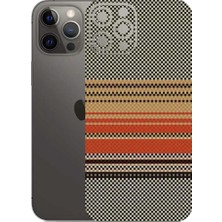 Kapps Iphone 12 Pro Max ile Uyumlu Rainbow Serisi Premium Arka Kapak Kaplama(Kenarlar Yoktur!)