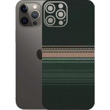 Kapps Iphone 12 Pro Max ile Uyumlu Rainbow Serisi Premium Arka Kapak Kaplama(Kenarlar Yoktur!)