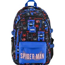 Faber-Castell Spiderman Deep Code Sırt Çantası,su Itici Baskılı Kumaş,ayarlanabilir Omuz Askılığı