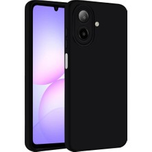 Eco Port Samsung Galaxy A07 4g Nano Içi Kadife Silikon - Siyah