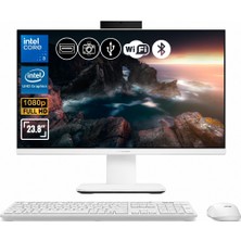 Asus Expertcenter Core 3 100U 16GB 512GB SSD 23.8" Fhd Freedos Aıo Bilgisayar P440VAK-C38512W0D A3