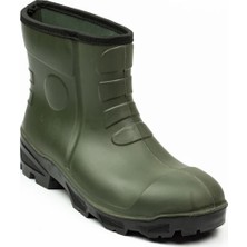 Polly Boot Polly 0301 Vega Haki Kısa 3k Işçi Çizmesi 19 Santim