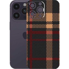 Kapps Iphone 14 Pro Max ile Uyumlu Rainbow Serisi Premium Arka Kapak Kaplama(Kenarlar Yoktur!)